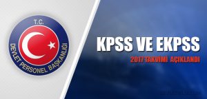 KPSS ve EKPSS 2017 Takvimi Açıklandı