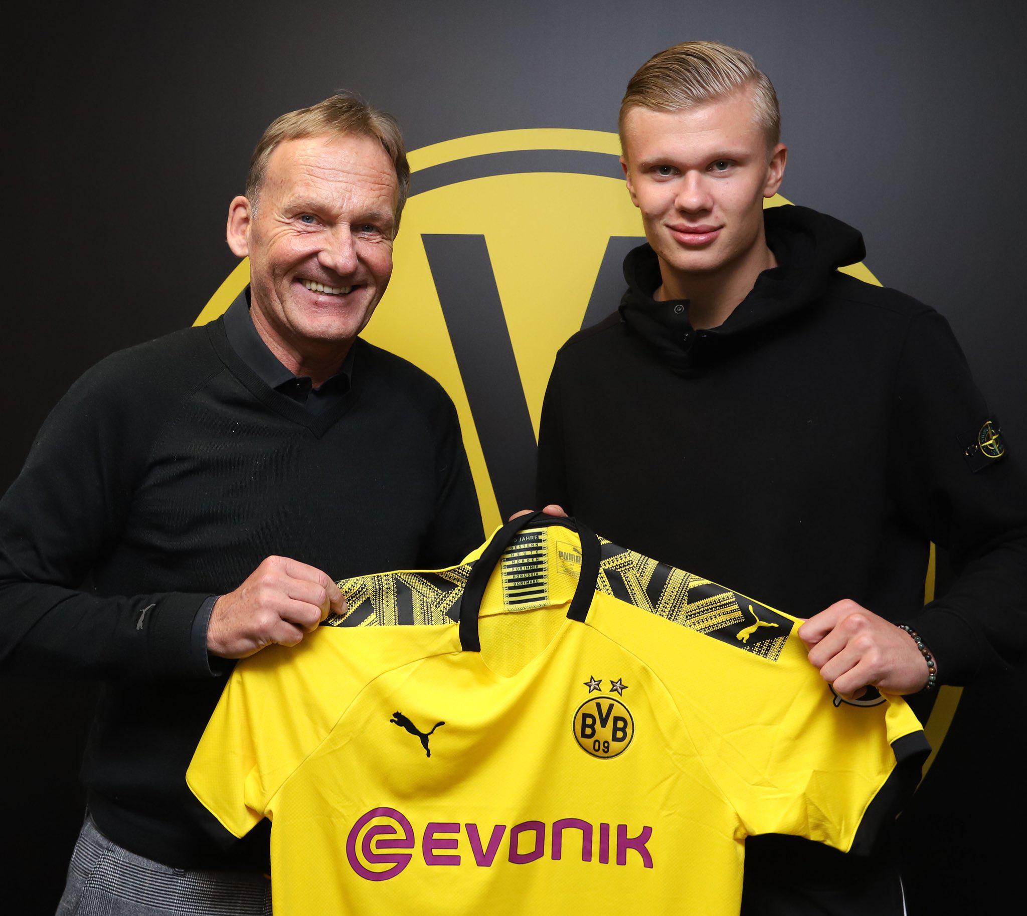 Borussia Dortmund Erling Haalandı transfer etti